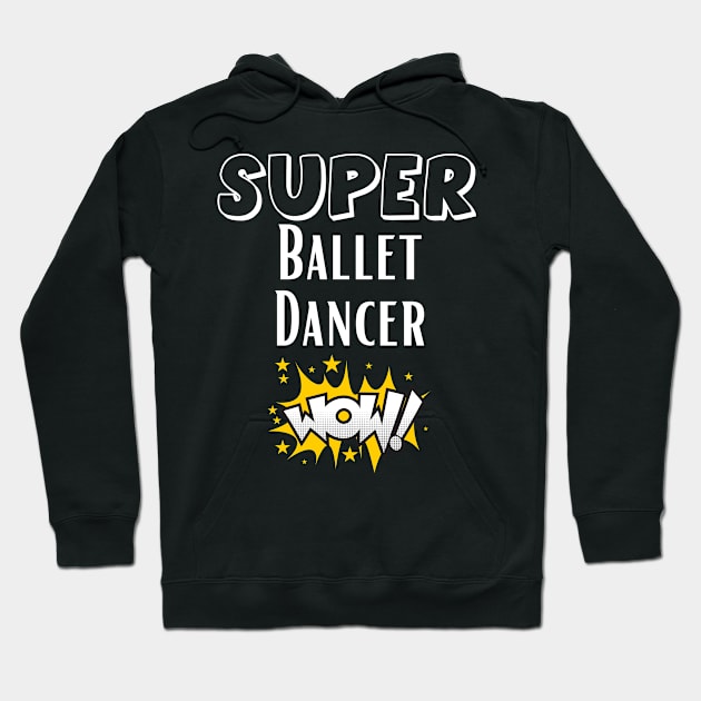 Ballet dancer Hoodie by Mdath